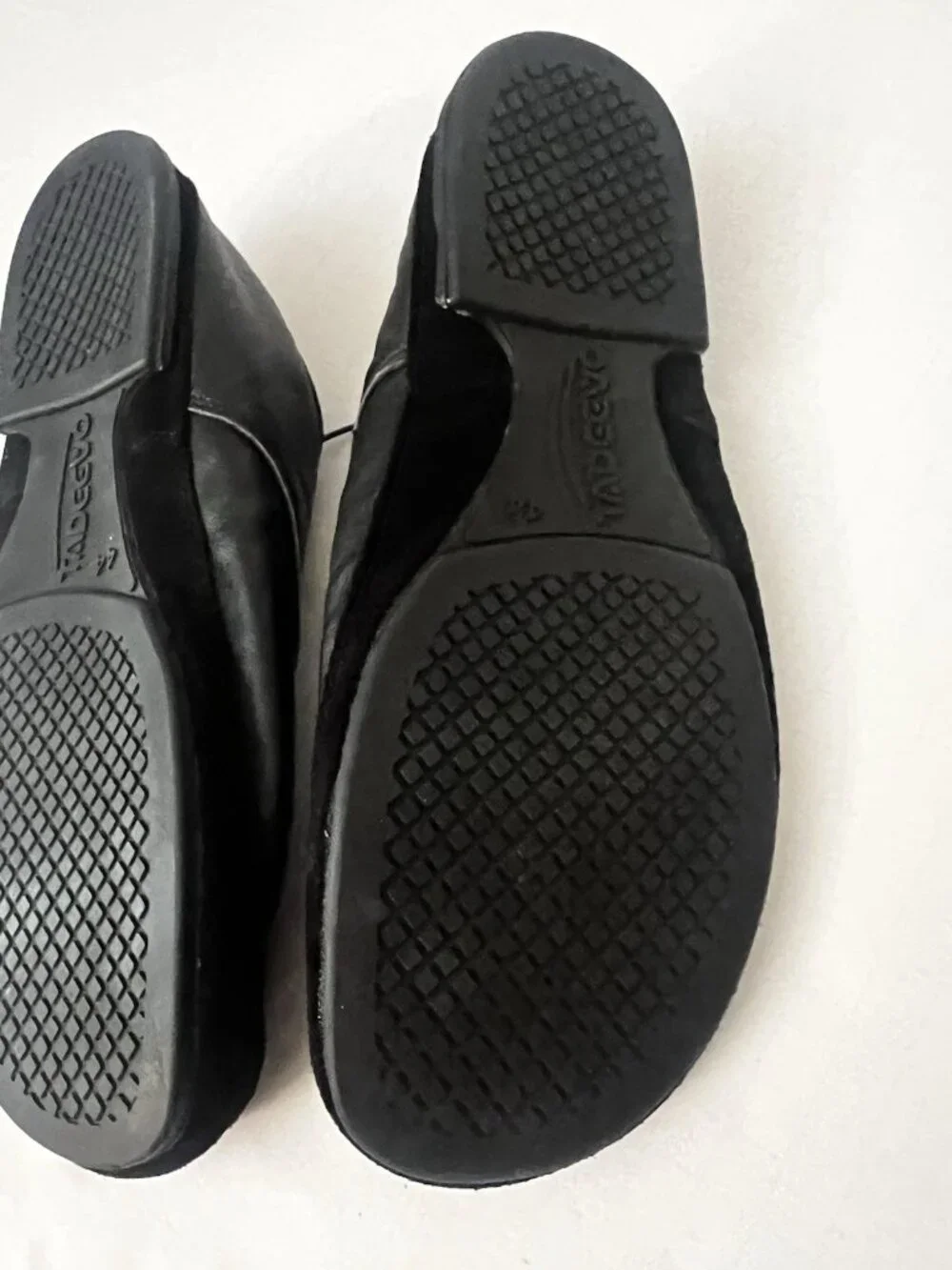 Tadeevo Derby Oxford Men 10.5 Shoes Black Leather Barefoot Minimalist Casual